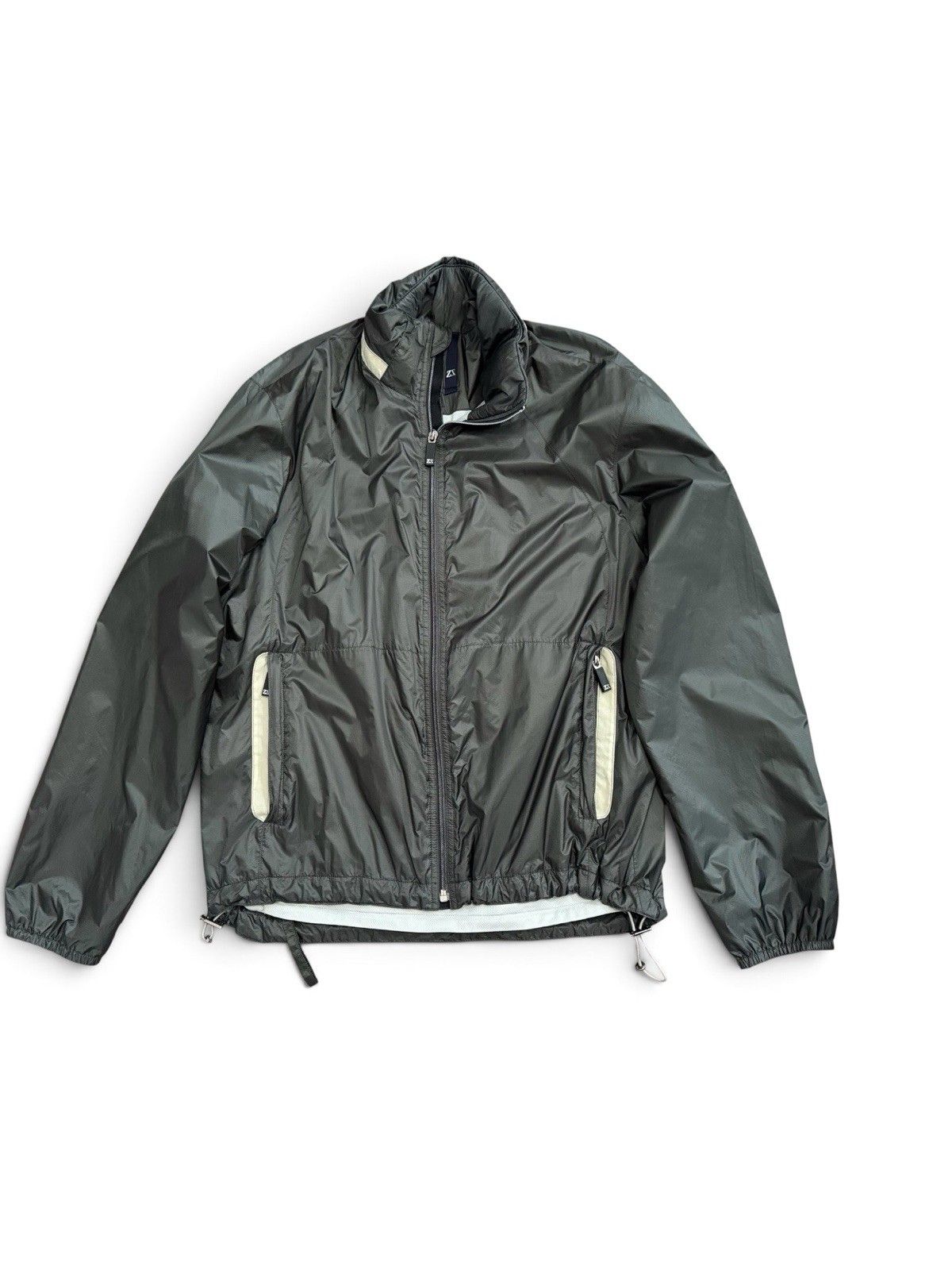 Vtg Zenga Sport Microtech Packable Jacket Hooded Gorpcore M Tech Wear — image 2 of 8